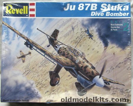 Revell 1/32 Junkers Ju-87B Stuka  - Luftwaffe 3.St.G.5 or 4.St.G.77 Balkans, 4661 plastic model kit